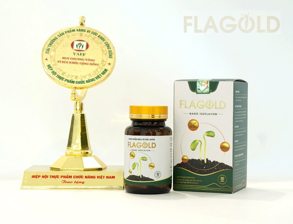 Sử dụng mầm đậu nành Flagold để cân bằng nội tiết tố nữ