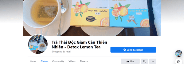 Nơi mua trà thải độc giảm cân Lemon Detox Tea uy tín nhất