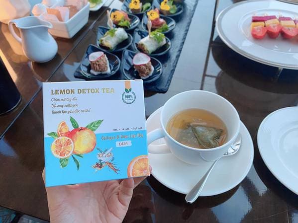 Đông Trùng Hạ Thảo trong trà Lemon Detox Tea giảm cân